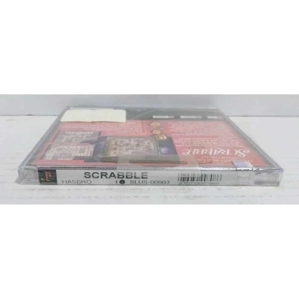 1999 SONY PLAYSTATION 1 PS1 SCRABBLE CROSSWORD GAME NEW SEALED
